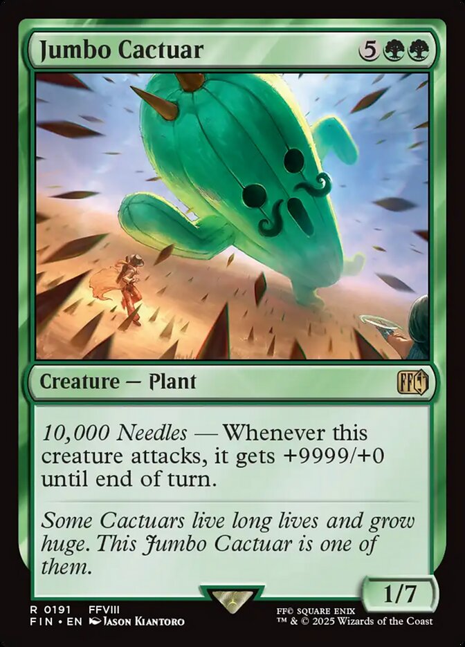 Jumbo Cactuar 191 (FINAL FANTASY)  | Good Games Cannington