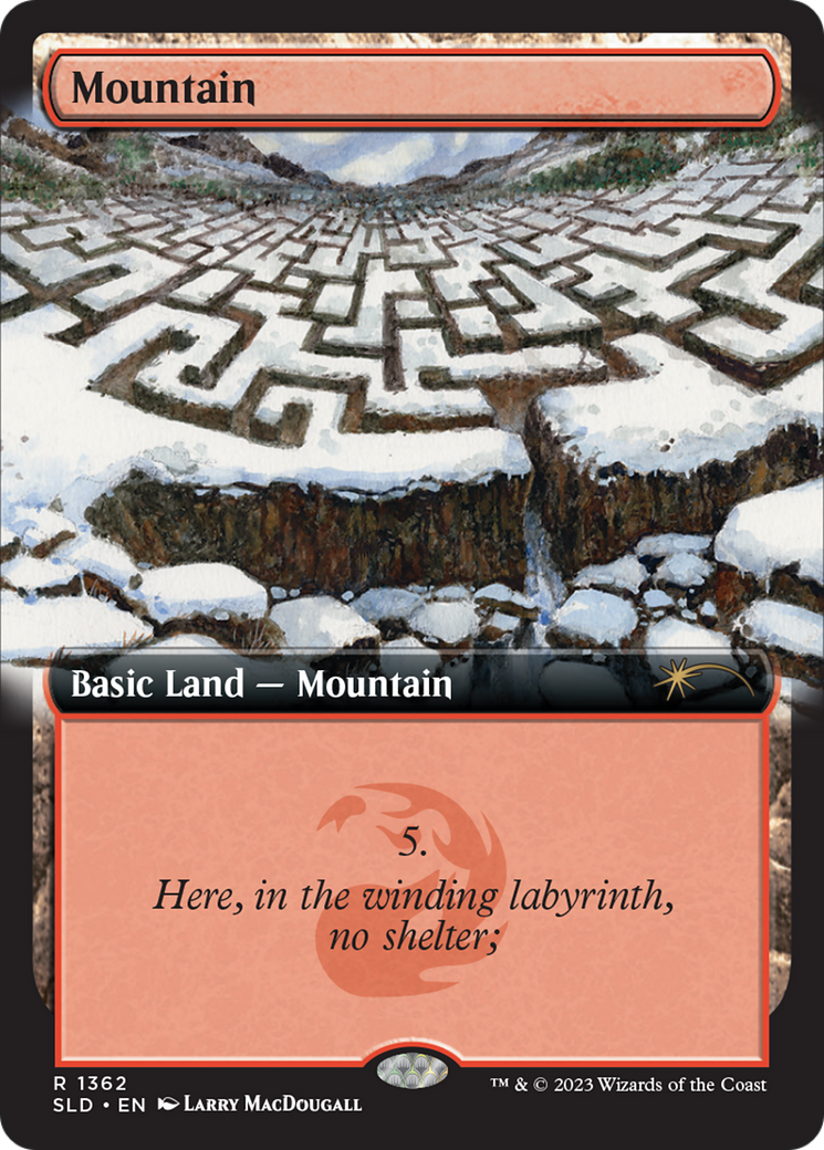 Mountain (1362) [Secret Lair Drop Series] | Good Games Cannington