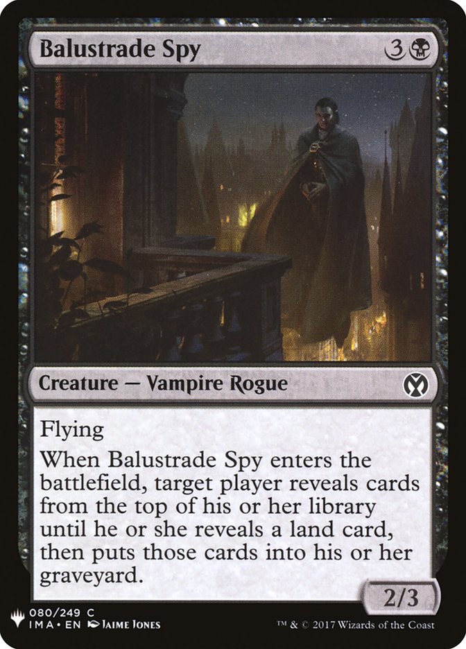 Balustrade Spy [Mystery Booster] | Good Games Cannington