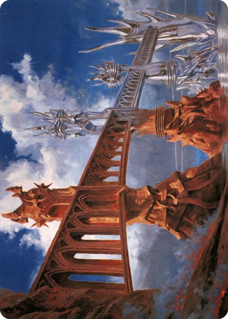 Silverbluff Bridge Art Card [Modern Horizons 2 Art Series] | Good Games Cannington
