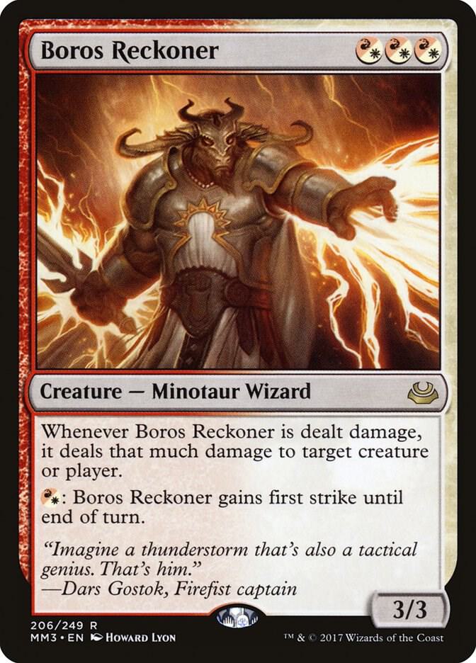 Boros Reckoner 206/249 (Modern Masters 2017)  | Good Games Cannington