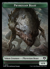 Eldrazi Scion // Phyrexian Beast Double-Sided Token [Commander Masters Tokens] | Good Games Cannington