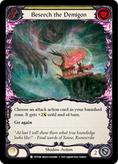 Beseech the Demigon (Yellow) [DTD188] (Dusk Till Dawn) | Good Games Cannington
