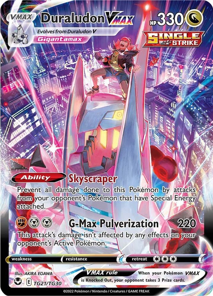 Duraludon VMAX TG21/TG30 (SWSH12: Silver Tempest Trainer Gallery)  - Holofoil | Good Games Cannington