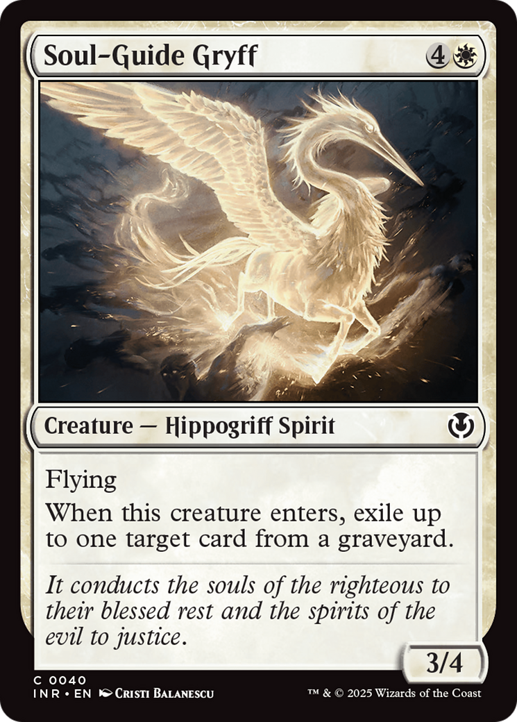 Soul-Guide Gryff [Innistrad Remastered] | Good Games Cannington