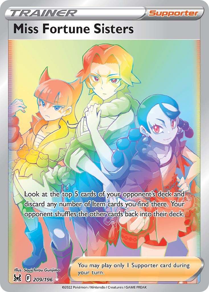 Miss Fortune Sisters (209/196) [Sword & Shield: Lost Origin] | Good Games Cannington