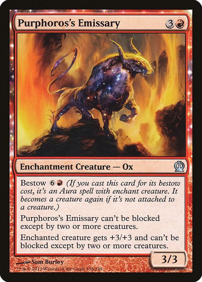 Purphoross Emissary 136 (Theros)  | Good Games Cannington