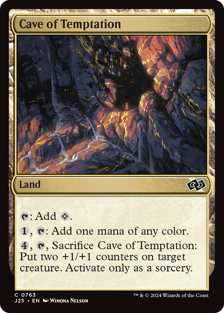 Cave of Temptation [Foundations Jumpstart] | Good Games Cannington