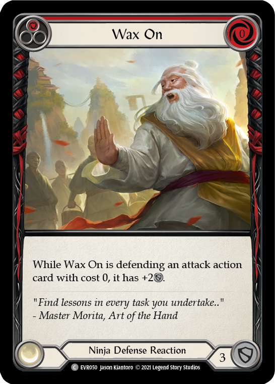 Wax On (Red) [EVR050] (Everfest)  1st Edition Normal | Good Games Cannington