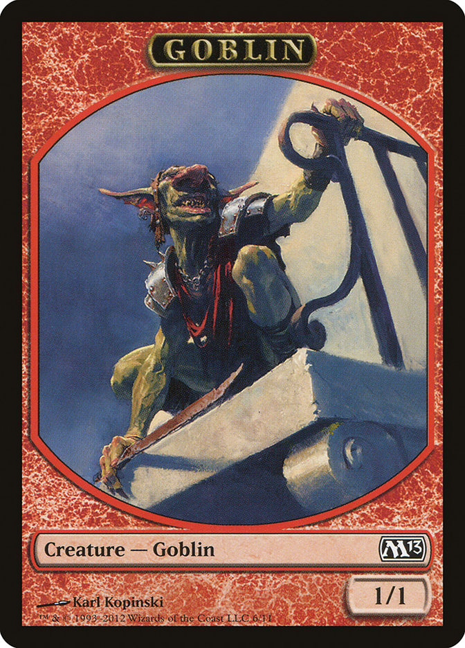 Goblin Token [Magic 2013 Tokens] | Good Games Cannington