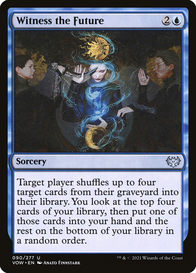 Witness the Future 90/277 (Innistrad: Crimson Vow)  | Good Games Cannington