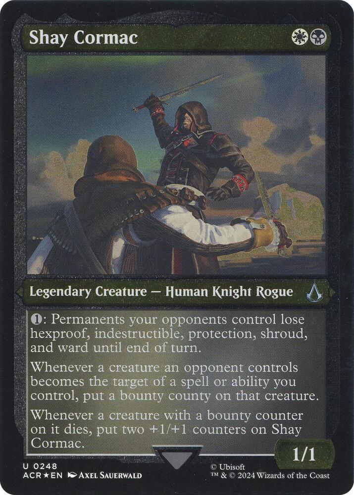 Shay Cormac 248 (Universes Beyond: Assassin's Creed)  - Foil | Good Games Cannington