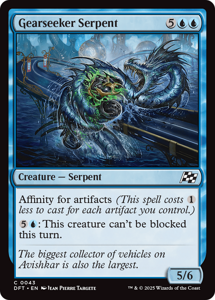 Gearseeker Serpent [Aetherdrift] | Good Games Cannington
