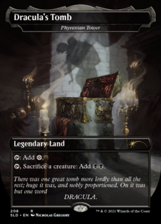 Phyrexian Tower - Dracula's Tomb [Secret Lair Drop Series] | Good Games Cannington