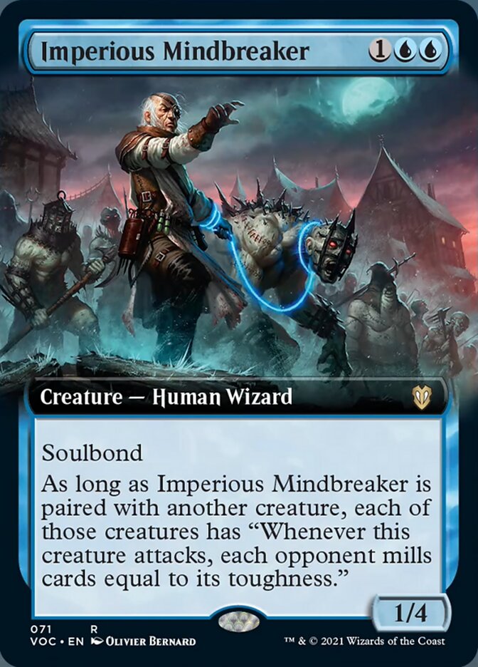 Imperious Mindbreaker (Extended Art) [Innistrad: Crimson Vow Commander] | Good Games Cannington