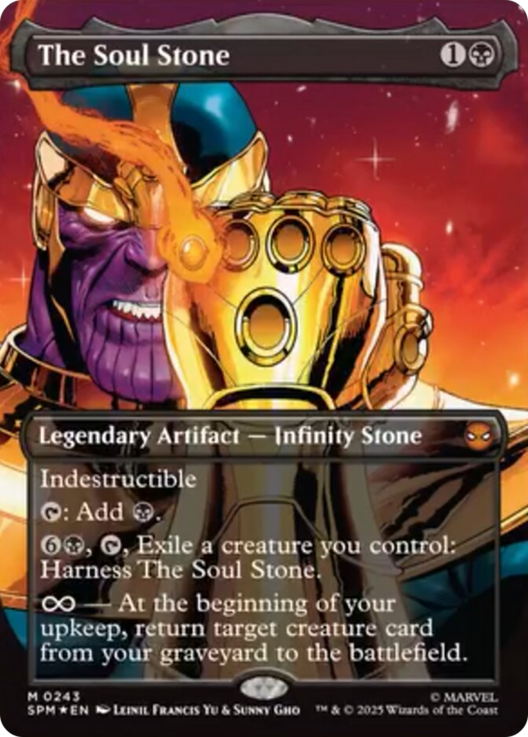 The Soul Stone (Borderless) [Marvel's Spider-Man] | Good Games Cannington