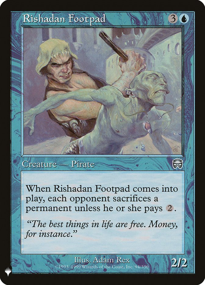 Rishadan Footpad [Mystery Booster] | Good Games Cannington