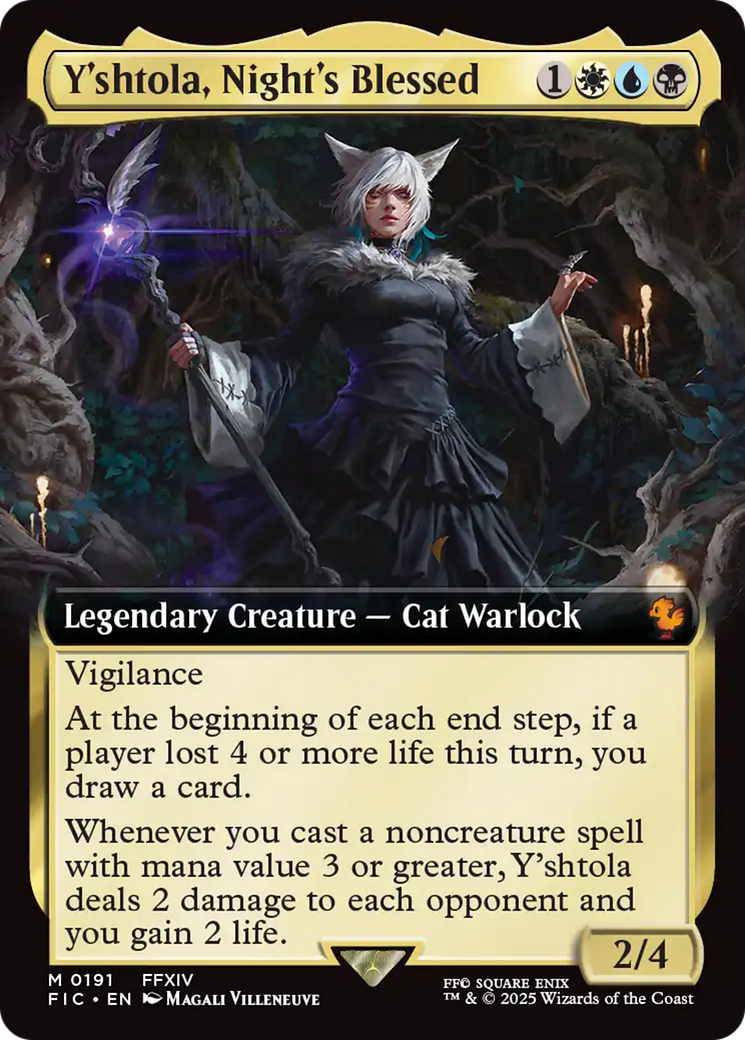 Y'shtola, Night's Blessed (Extended Art) [FINAL FANTASY Commander] | Good Games Cannington