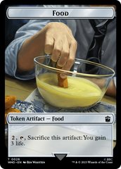 Alien Angel // Food (0026) Double-Sided Token [Doctor Who Tokens] | Good Games Cannington
