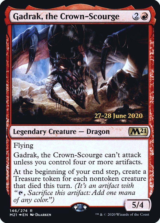 Gadrak, the Crown-Scourge [Core Set 2021 Prerelease Promos] | Good Games Cannington