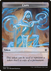 Cat // Copy Double-Sided Token [Zendikar Rising Tokens] | Good Games Cannington