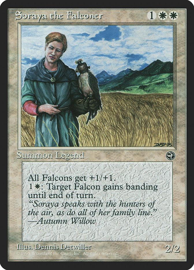 Soraya the Falconer 18/140 (Homelands)  | Good Games Cannington