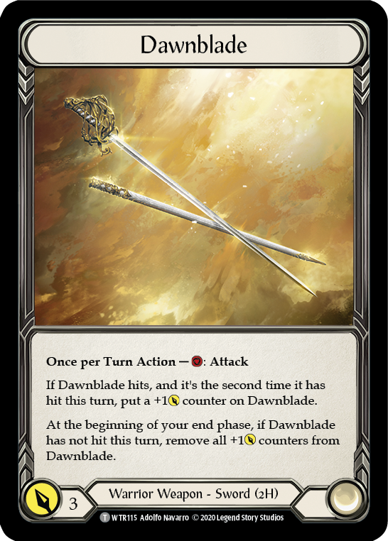 Bravo, Showstopper // Dawnblade [U-WTR038 // U-WTR115] (Welcome to Rathe Unlimited)  Unlimited Normal | Good Games Cannington