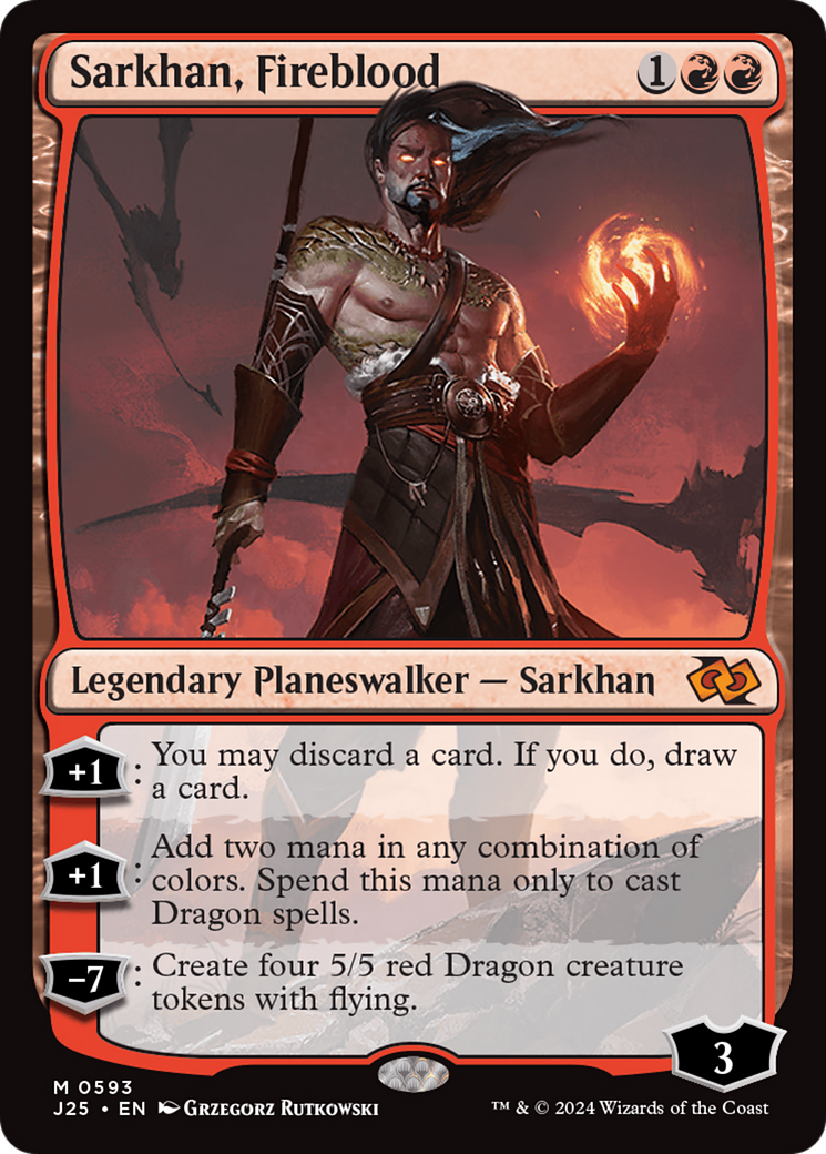 Sarkhan, Fireblood [Foundations Jumpstart] | Good Games Cannington