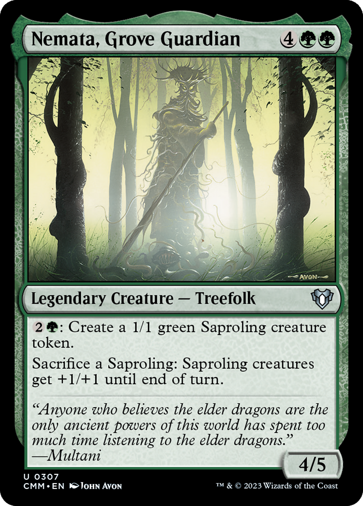 Nemata, Grove Guardian [Commander Masters] | Good Games Cannington