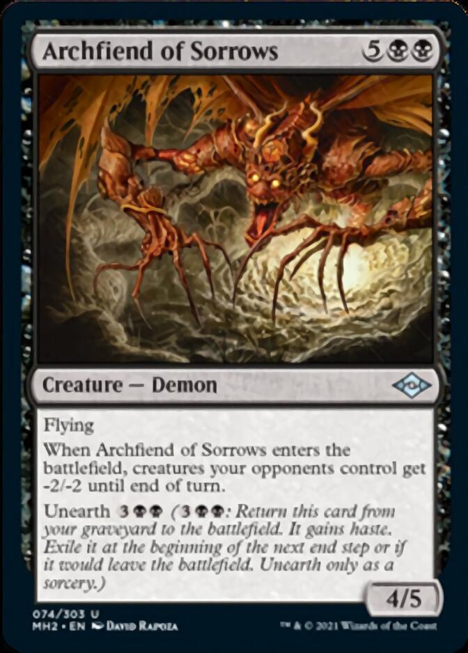 Archfiend of Sorrows [Modern Horizons 2] | Good Games Cannington