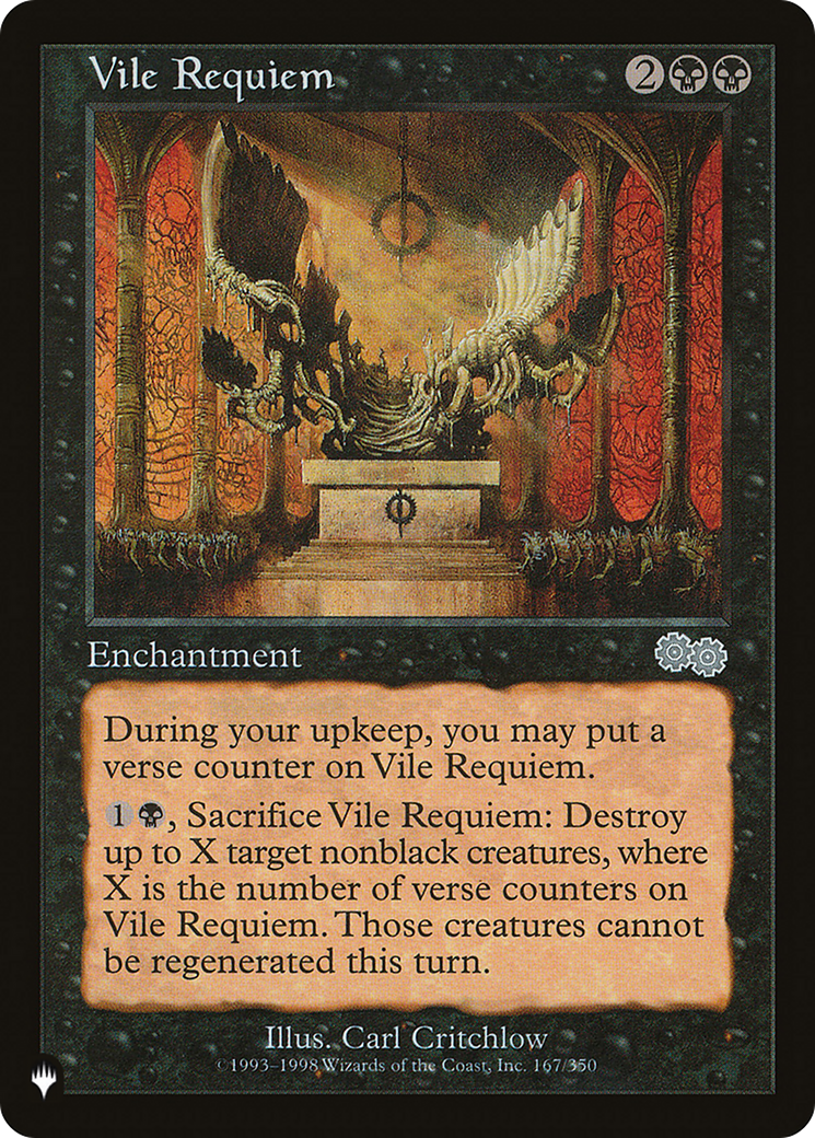 Vile Requiem (USG) [The List] | Good Games Cannington