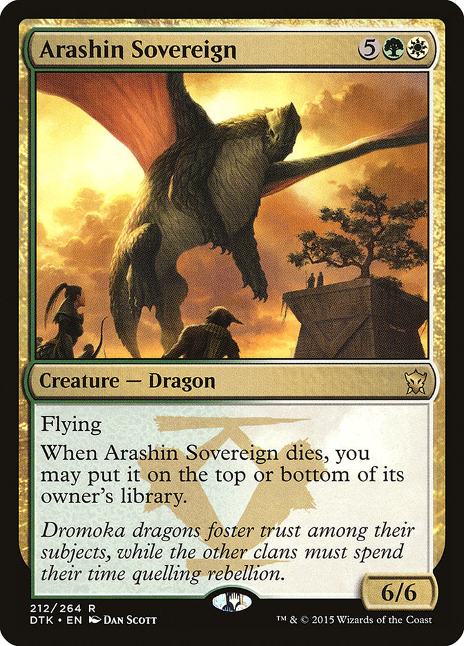 Arashin Sovereign 212/264 (Dragons of Tarkir)  | Good Games Cannington