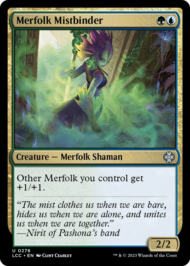 Merfolk Mistbinder [The Lost Caverns of Ixalan Commander] | Good Games Cannington