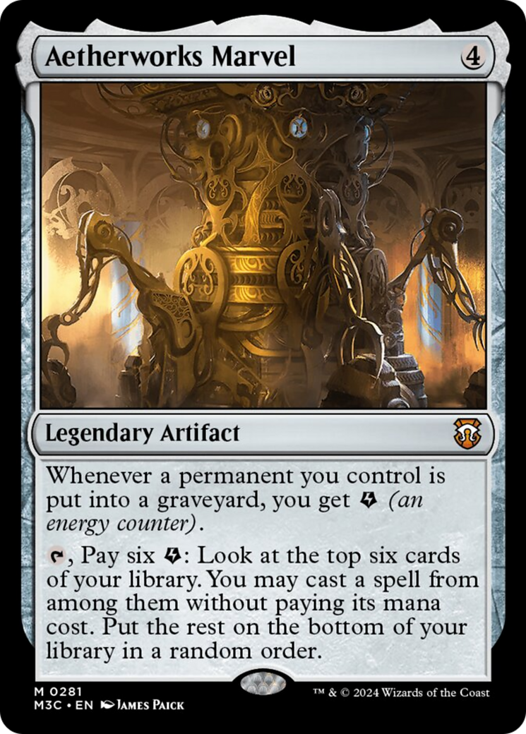Aetherworks Marvel [Modern Horizons 3 Commander] | Good Games Cannington