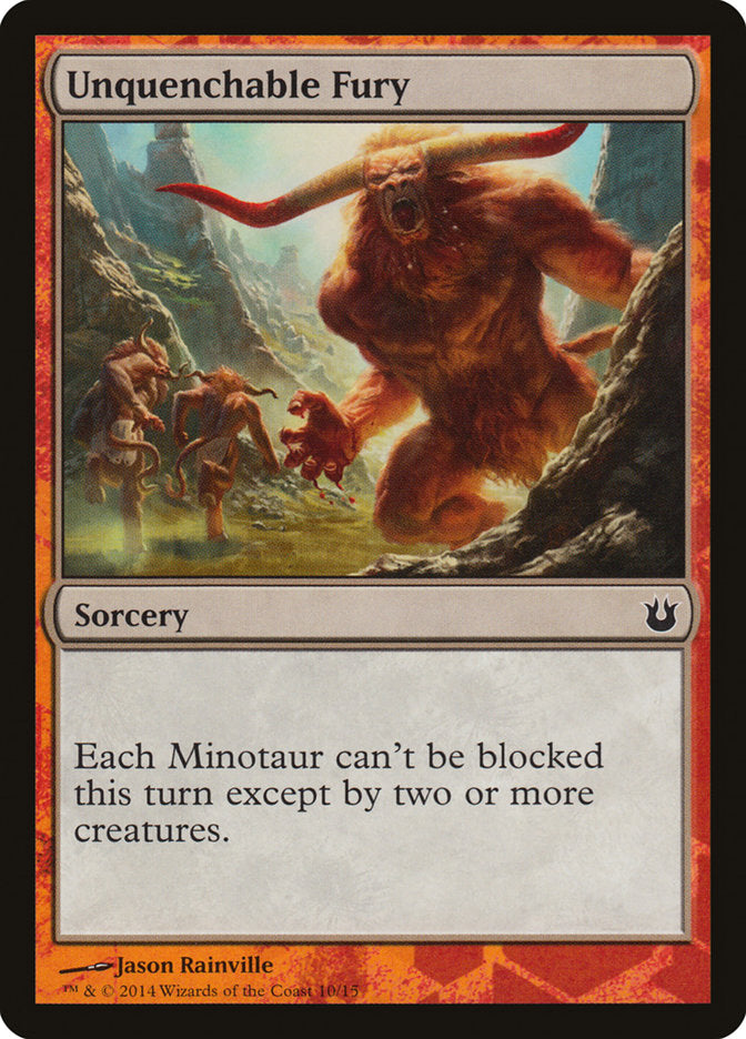 Unquenchable Fury [Born of the Gods Battle the Horde] | Good Games Cannington