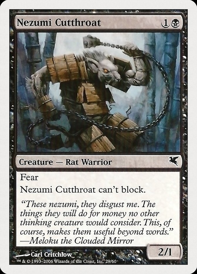 Nezumi Cutthroat (29) [Hachette UK] | Good Games Cannington