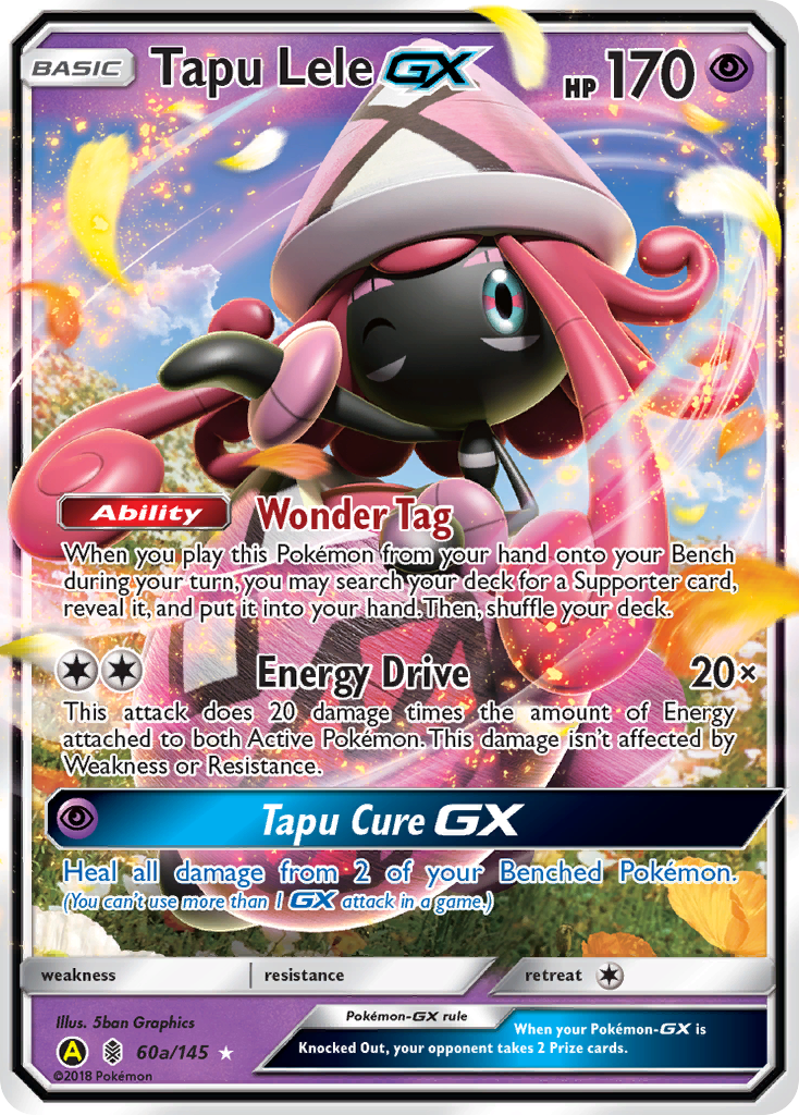 Tapu Lele GX (60a/145) [Alternate Art Promos] | Good Games Cannington