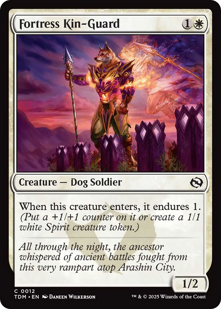 Fortress Kin-Guard [Tarkir: Dragonstorm] | Good Games Cannington