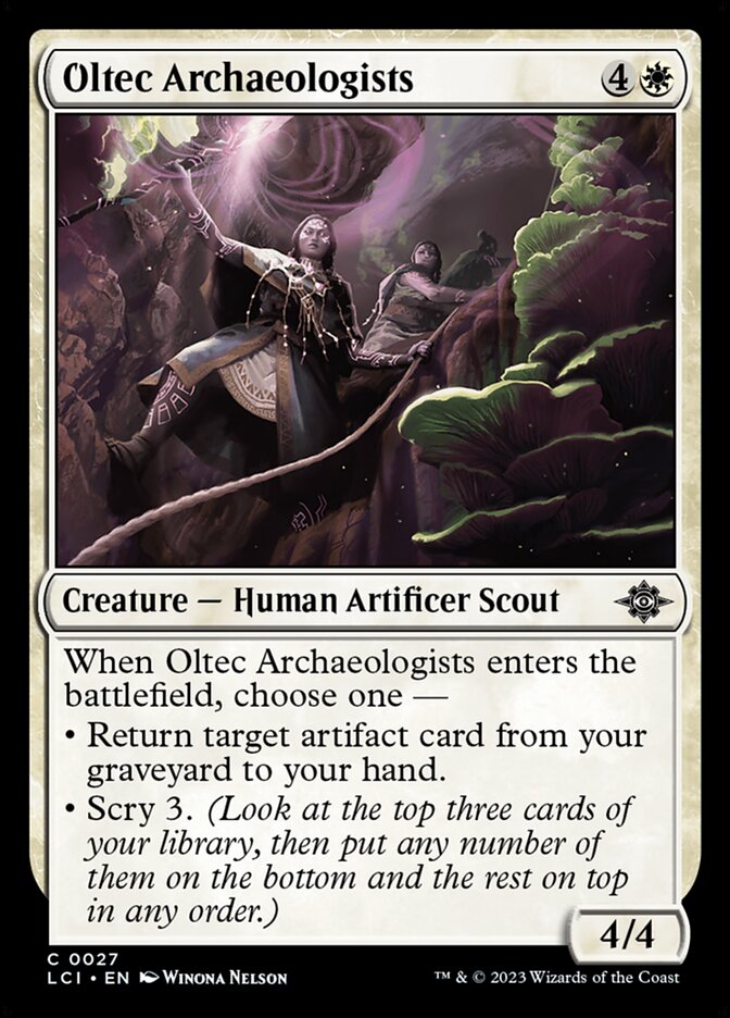 Oltec Archaeologists 27/291 (The Lost Caverns of Ixalan)  - Foil | Good Games Cannington