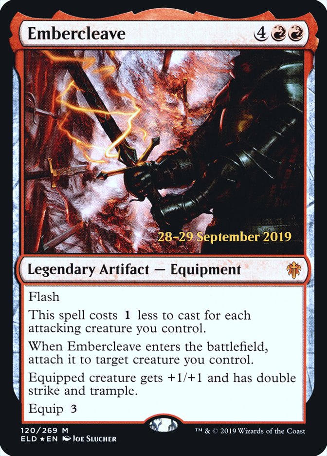 Embercleave [Throne of Eldraine Prerelease Promos] | Good Games Cannington