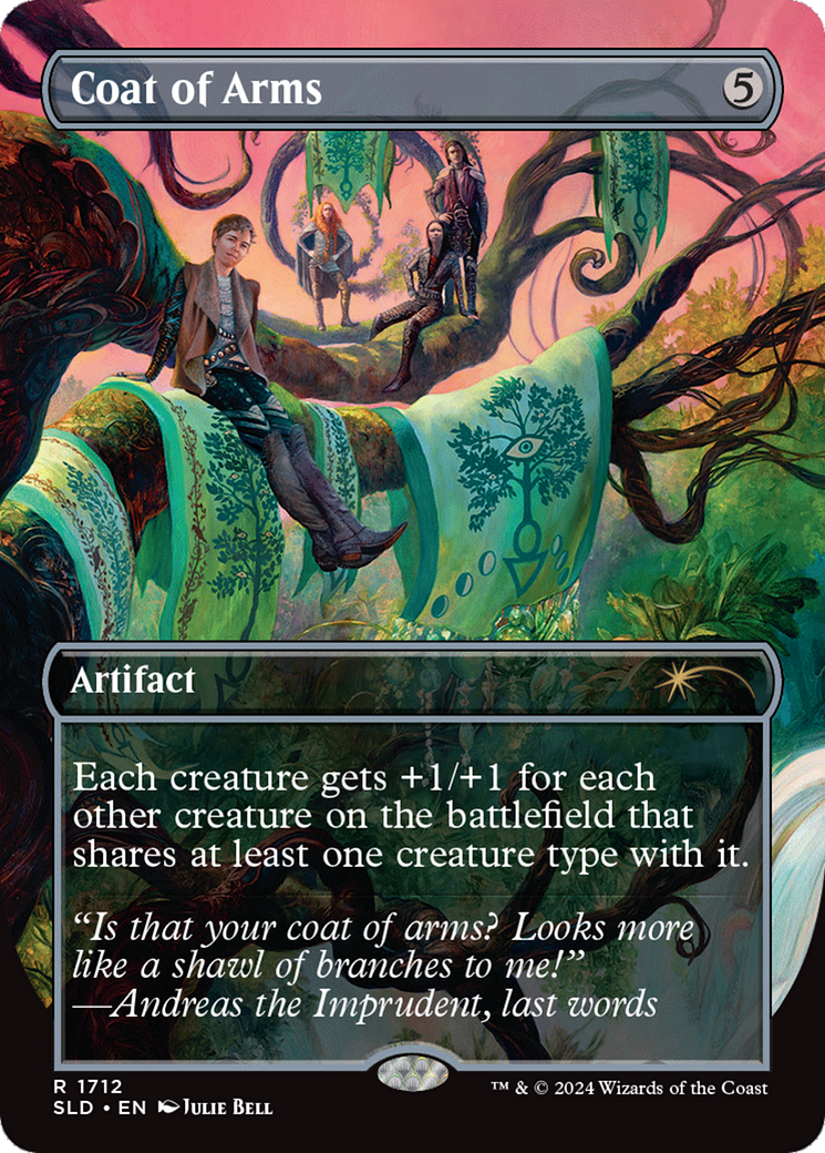 Coat of Arms (Rainbow Foil) [Secret Lair Drop Series] | Good Games Cannington