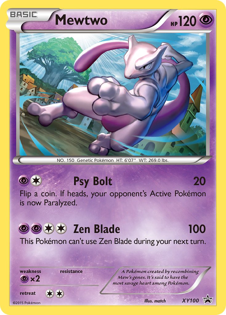 Mewtwo (XY100) [XY: Black Star Promos] | Good Games Cannington