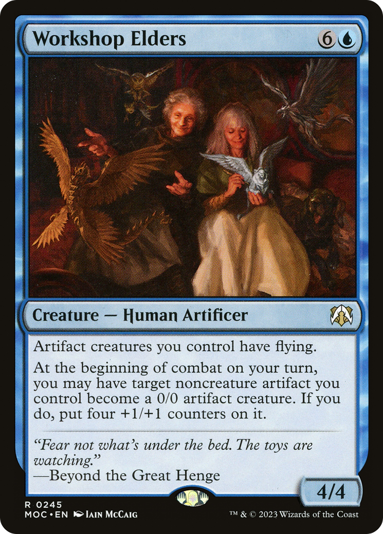 Workshop Elders [March of the Machine Commander] | Good Games Cannington