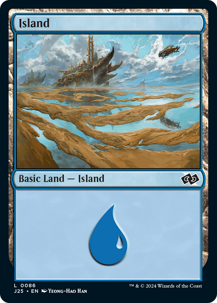Island (86) [Foundations Jumpstart] | Good Games Cannington