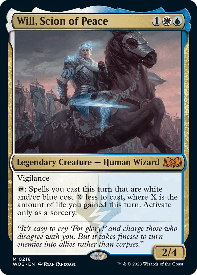 Will, Scion of Peace [Wilds of Eldraine] | Good Games Cannington