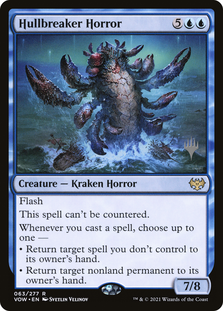 Hullbreaker Horror Art Card [Innistrad Remastered Art Series] | Good Games Cannington