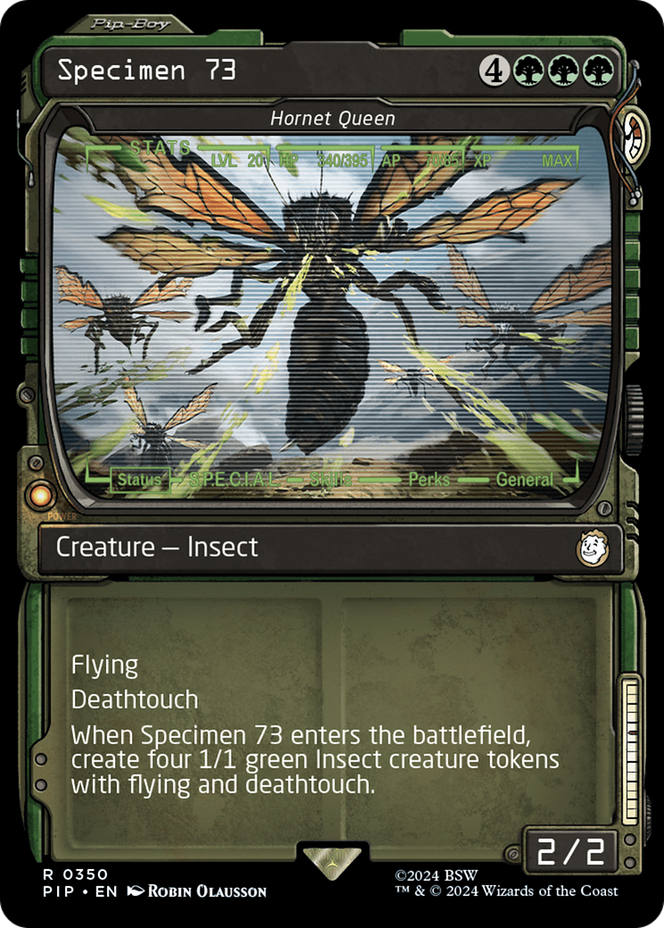 Specimen 73 - Hornet Queen (Showcase) [Fallout] | Good Games Cannington
