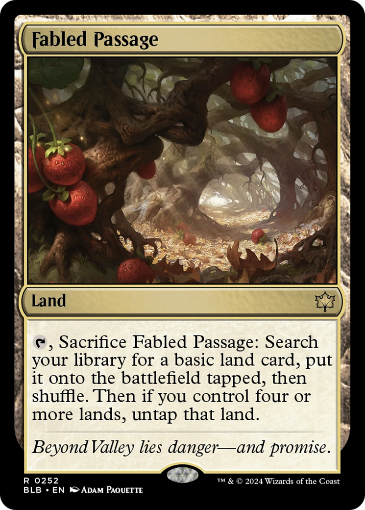 Fabled Passage [Bloomburrow] | Good Games Cannington