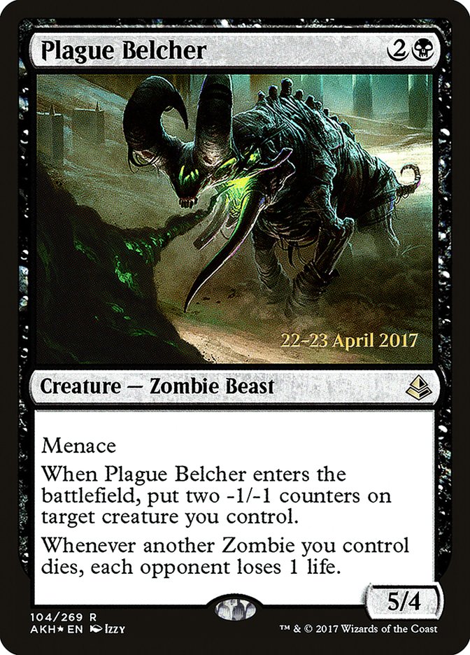 Plague Belcher [Amonkhet Prerelease Promos] | Good Games Cannington