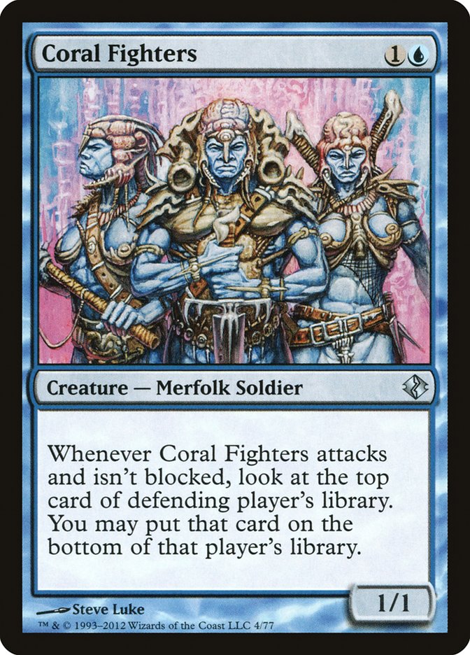 Coral Fighters [Duel Decks: Venser vs. Koth] | Good Games Cannington